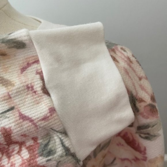 Floral Waffle Long Sleeve - Picture 3 of 5